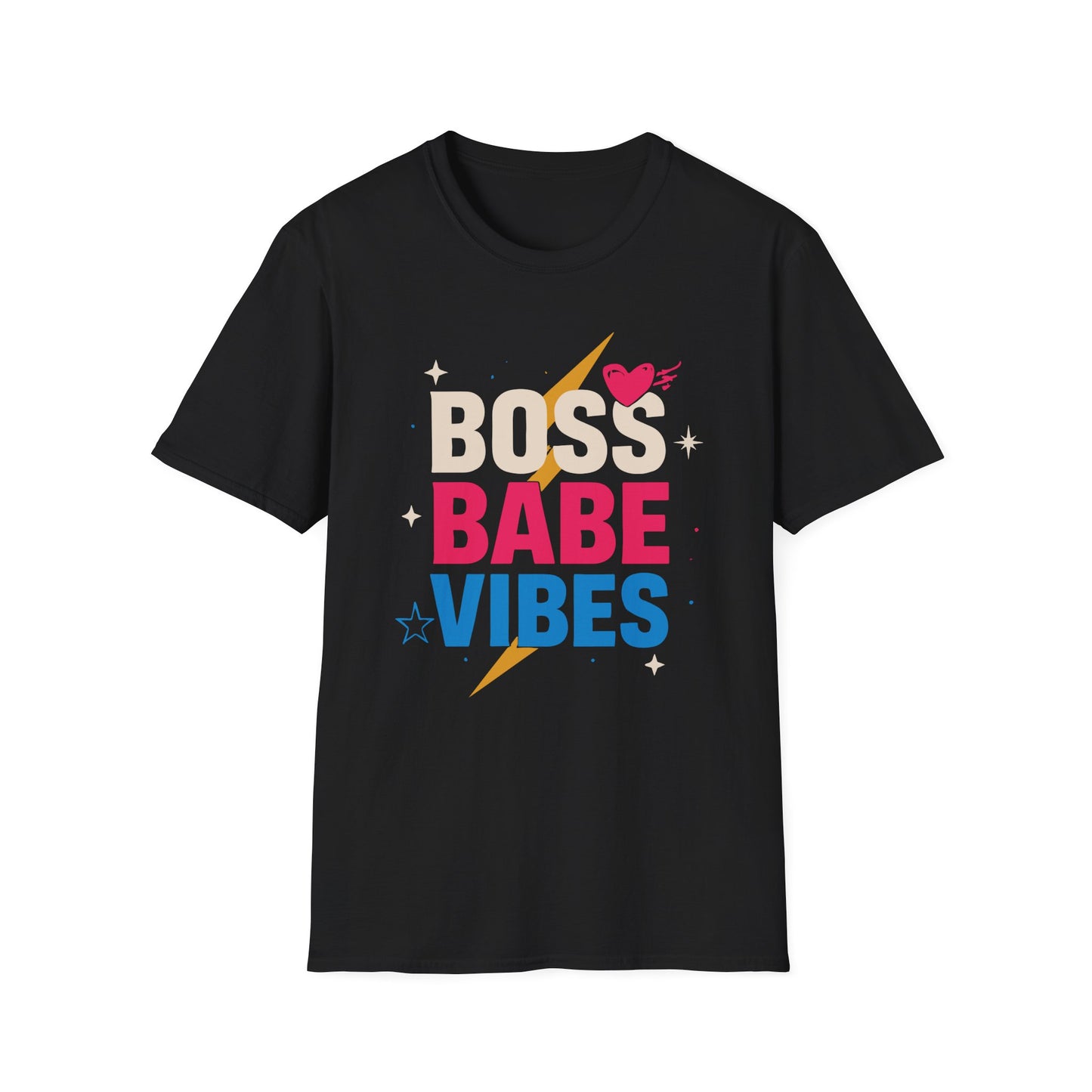 Boss Babe Vibes Unisex T-Shirt - Lead with Confidence and Hustle with Heart