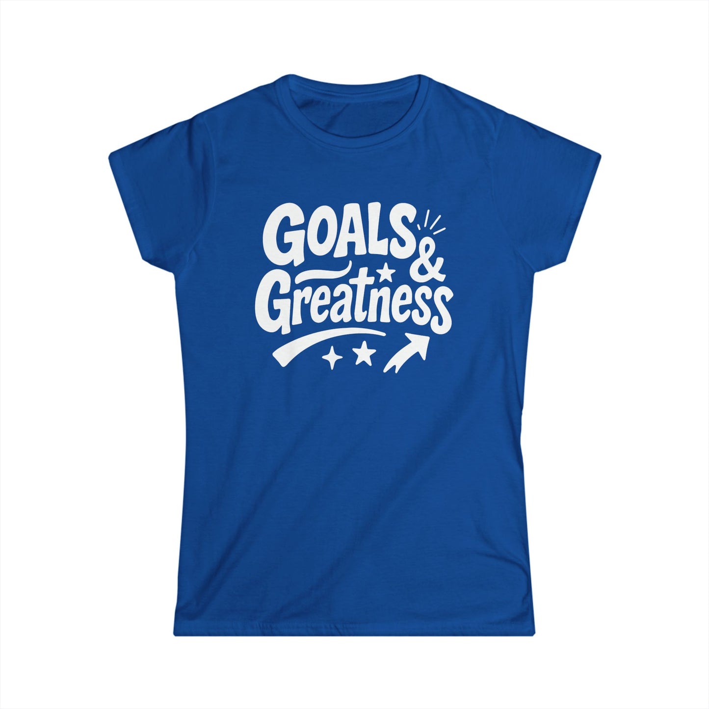 Goals & Greatness Women's Softstyle Tee