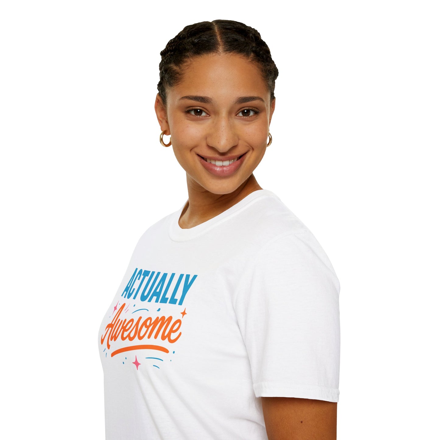 Actually Awesome Unisex Tee - Softstyle T-Shirt for Confidence and Greatness