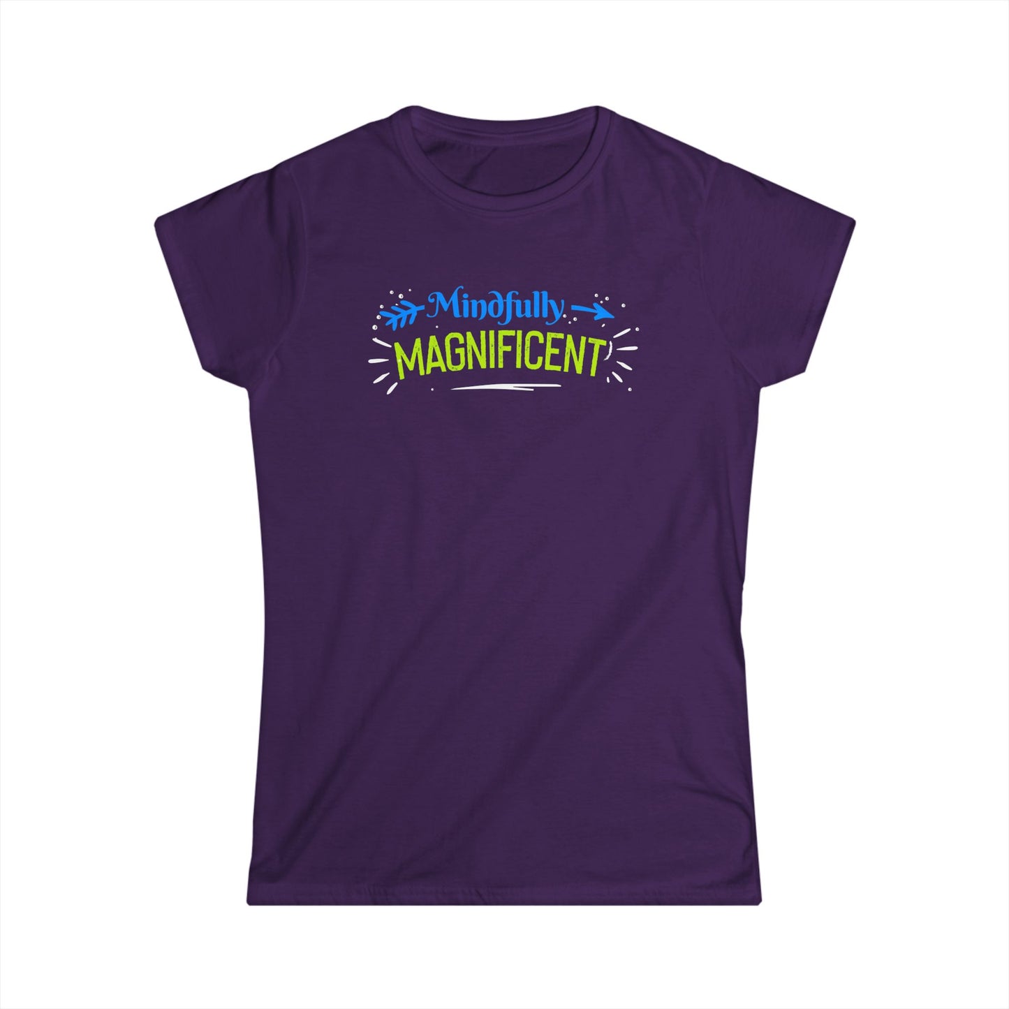 Mindfully Magnificent Women's Softstyle Tee
