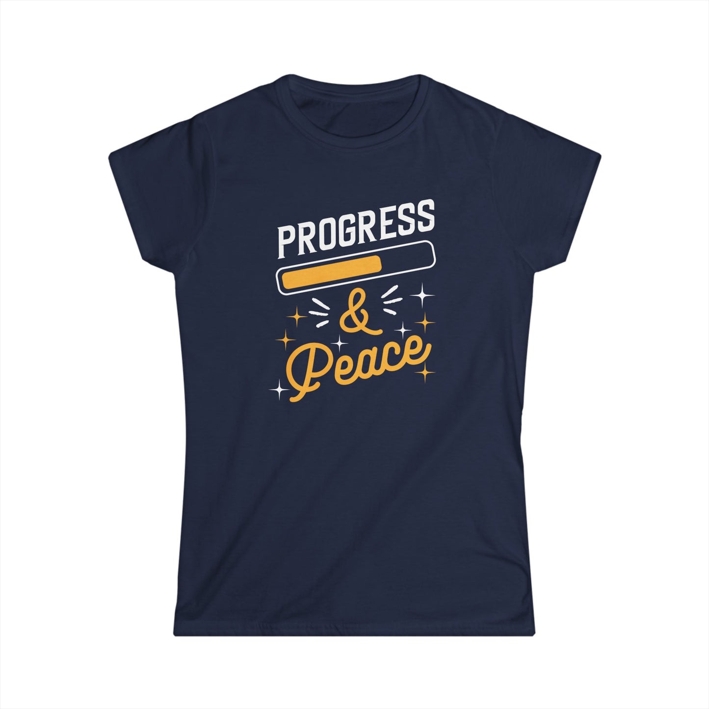 Progress & Peace Women's Softstyle Tee