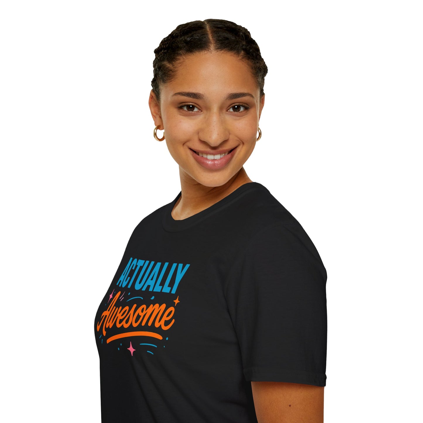 Actually Awesome Unisex Tee - Softstyle T-Shirt for Confidence and Greatness