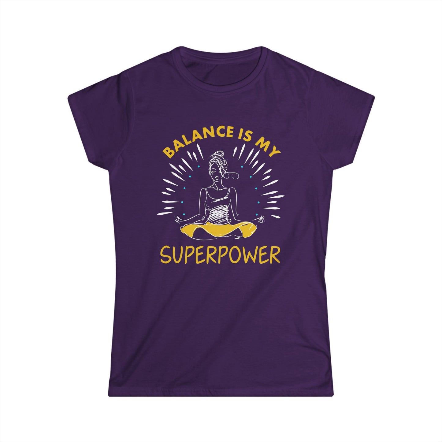 Balance is My Superpower Women's Softstyle Tee