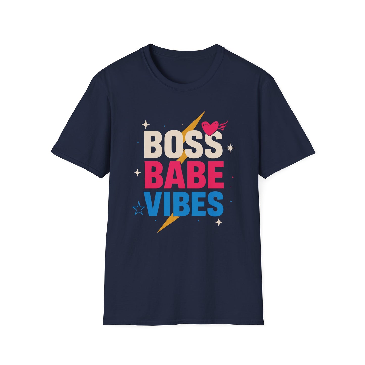 Boss Babe Vibes Unisex T-Shirt - Lead with Confidence and Hustle with Heart