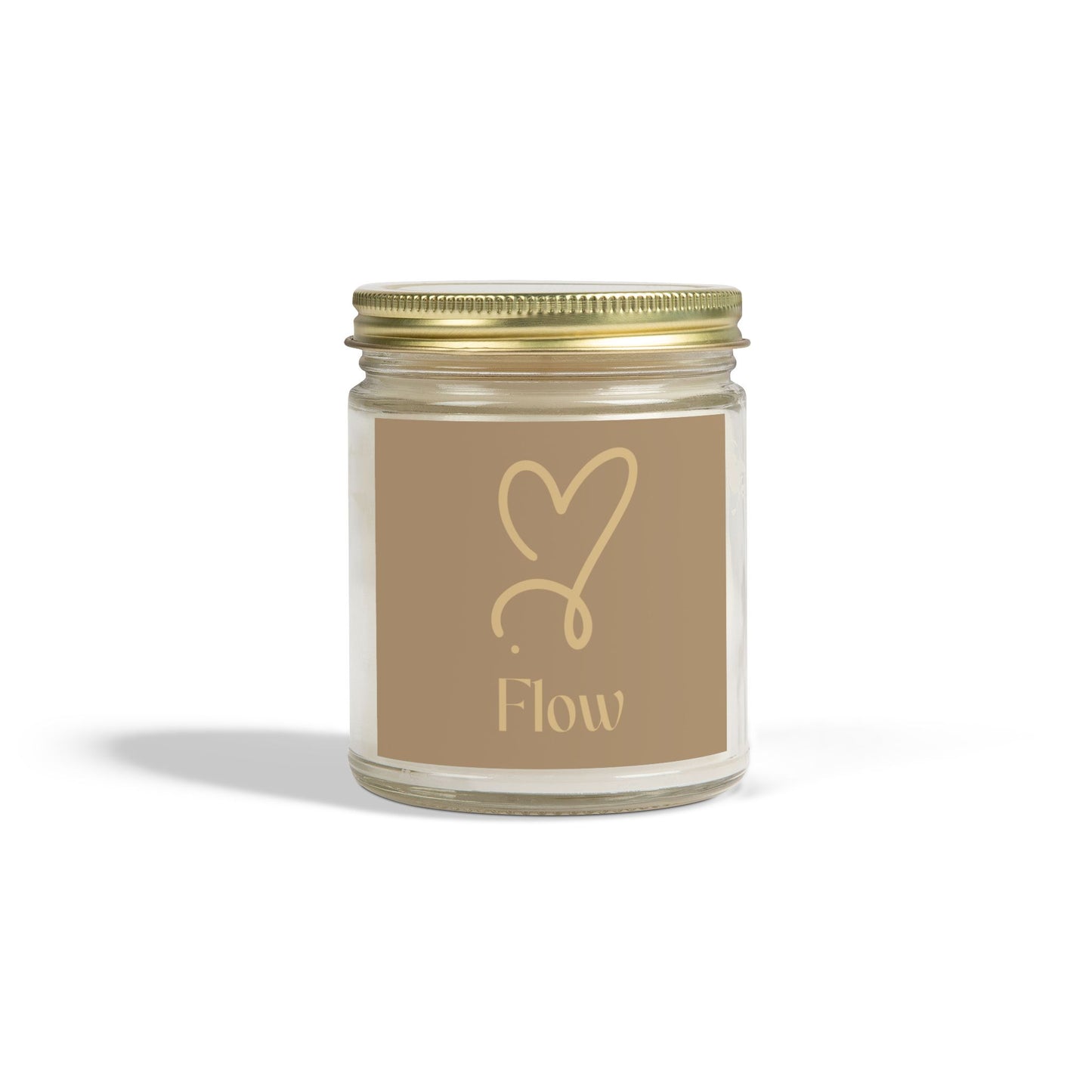 Flow Scented Candles - Coconut Apricot Wax (4oz, 9oz) - Relaxing Aromatherapy Gifts for Home