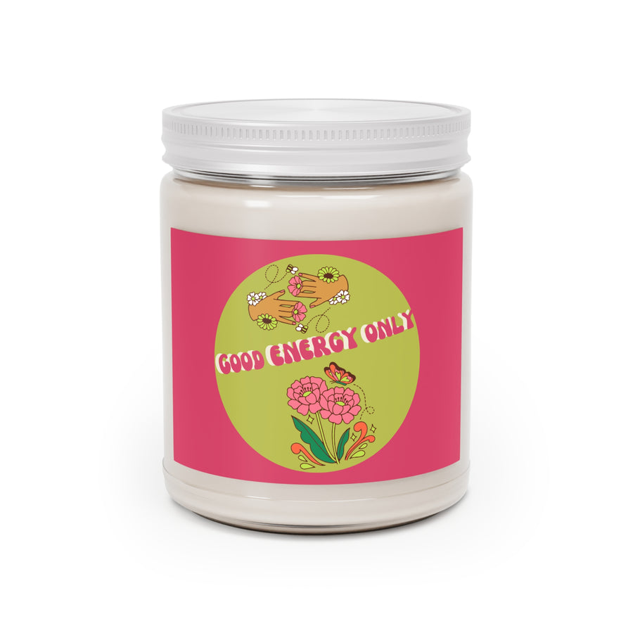 Good Energy Only Scented Candle - 9oz Floral Aromatherapy