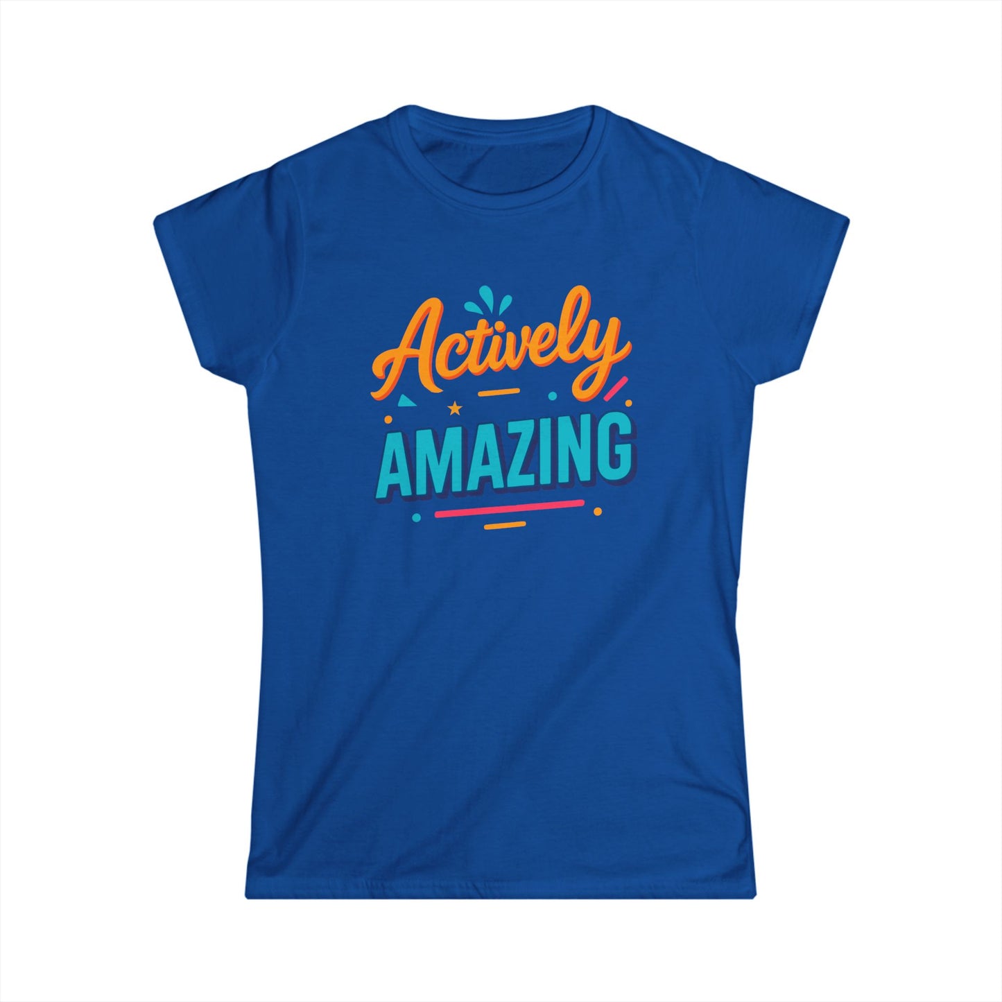 Actively Amazing Women's Softstyle Tee