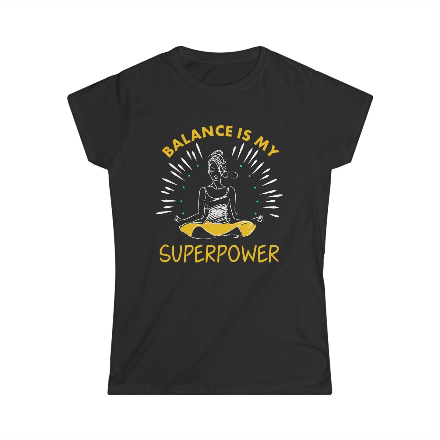 Balance is My Superpower Women's Softstyle Tee