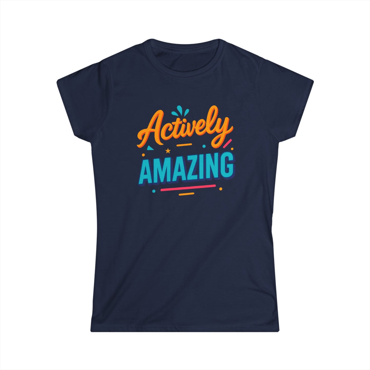 Actively Amazing Women's Softstyle Tee
