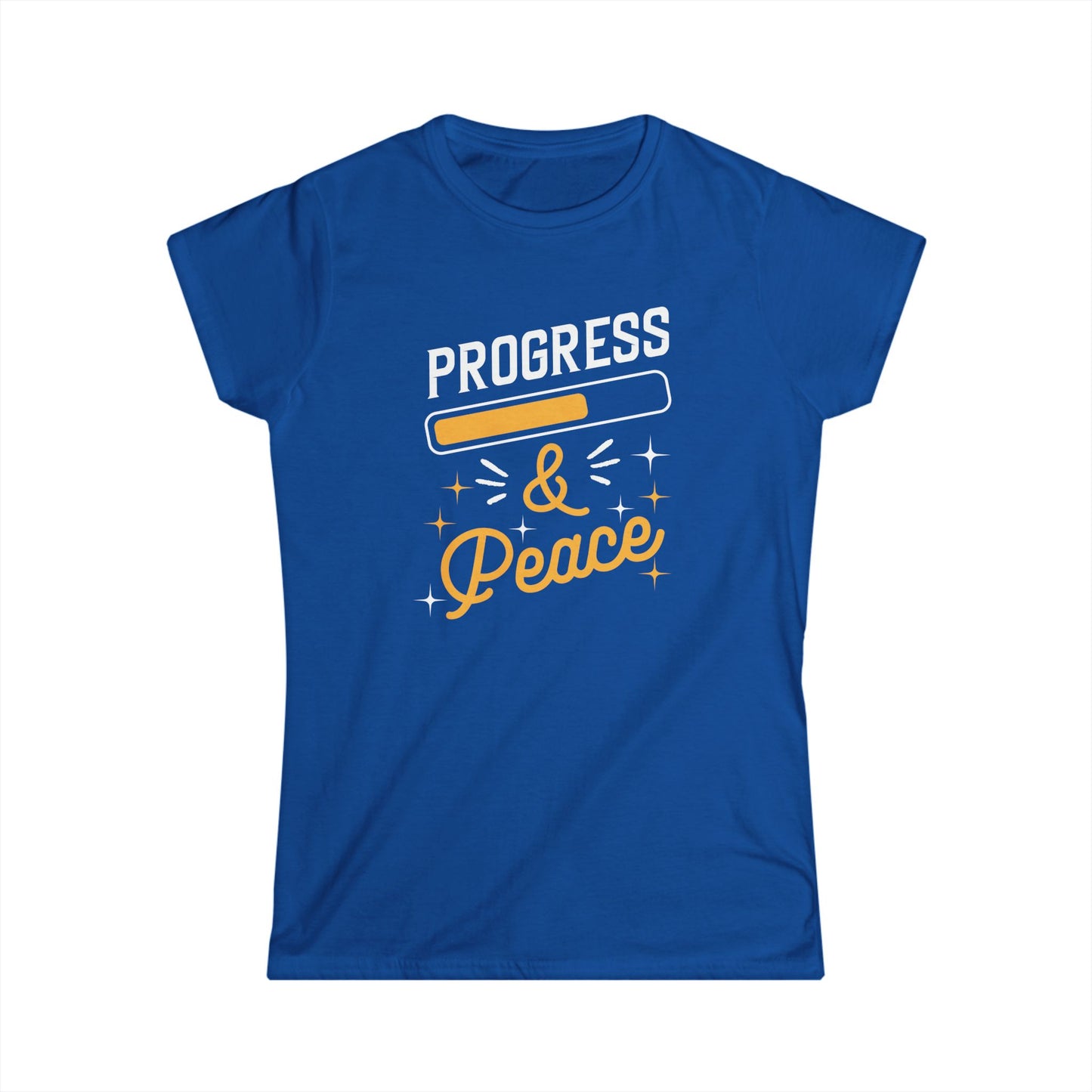 Progress & Peace Women's Softstyle Tee