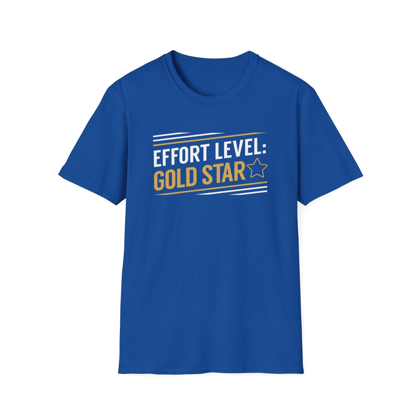 Effort Level Gold Star T-Shirt