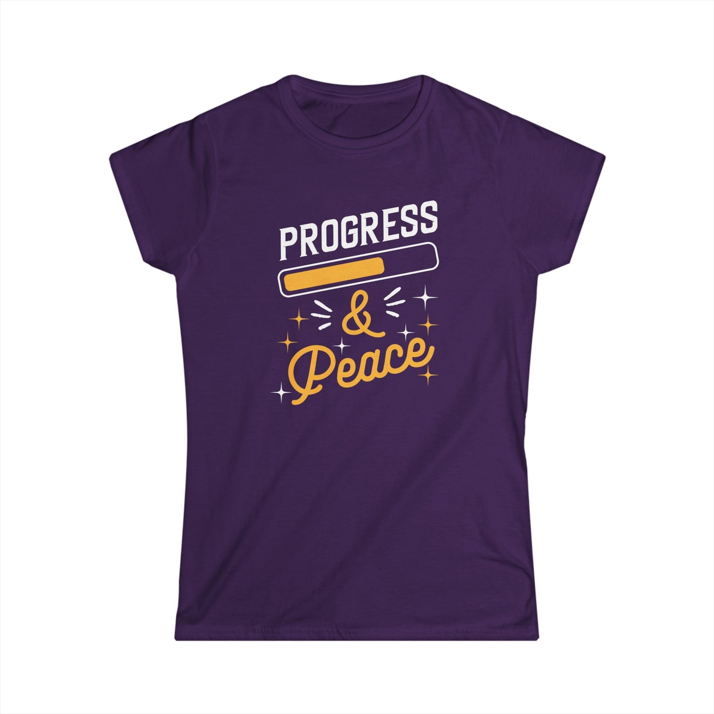 Progress & Peace Women's Softstyle Tee