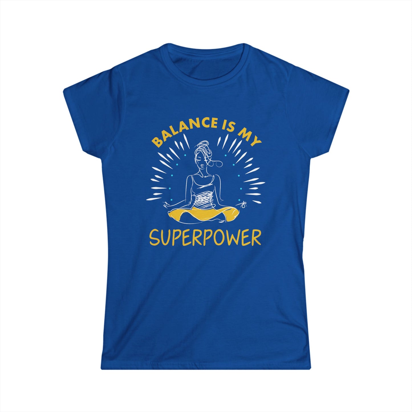 Balance is My Superpower Women's Softstyle Tee