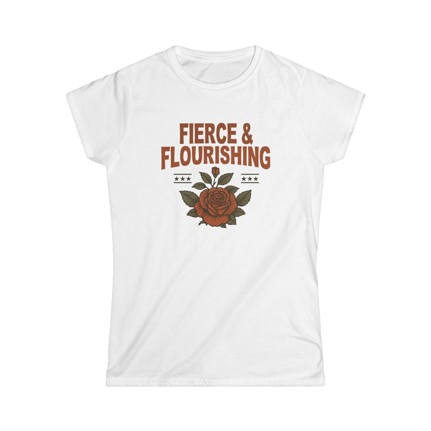 Fierce & Flourishing Women's Softstyle Tee