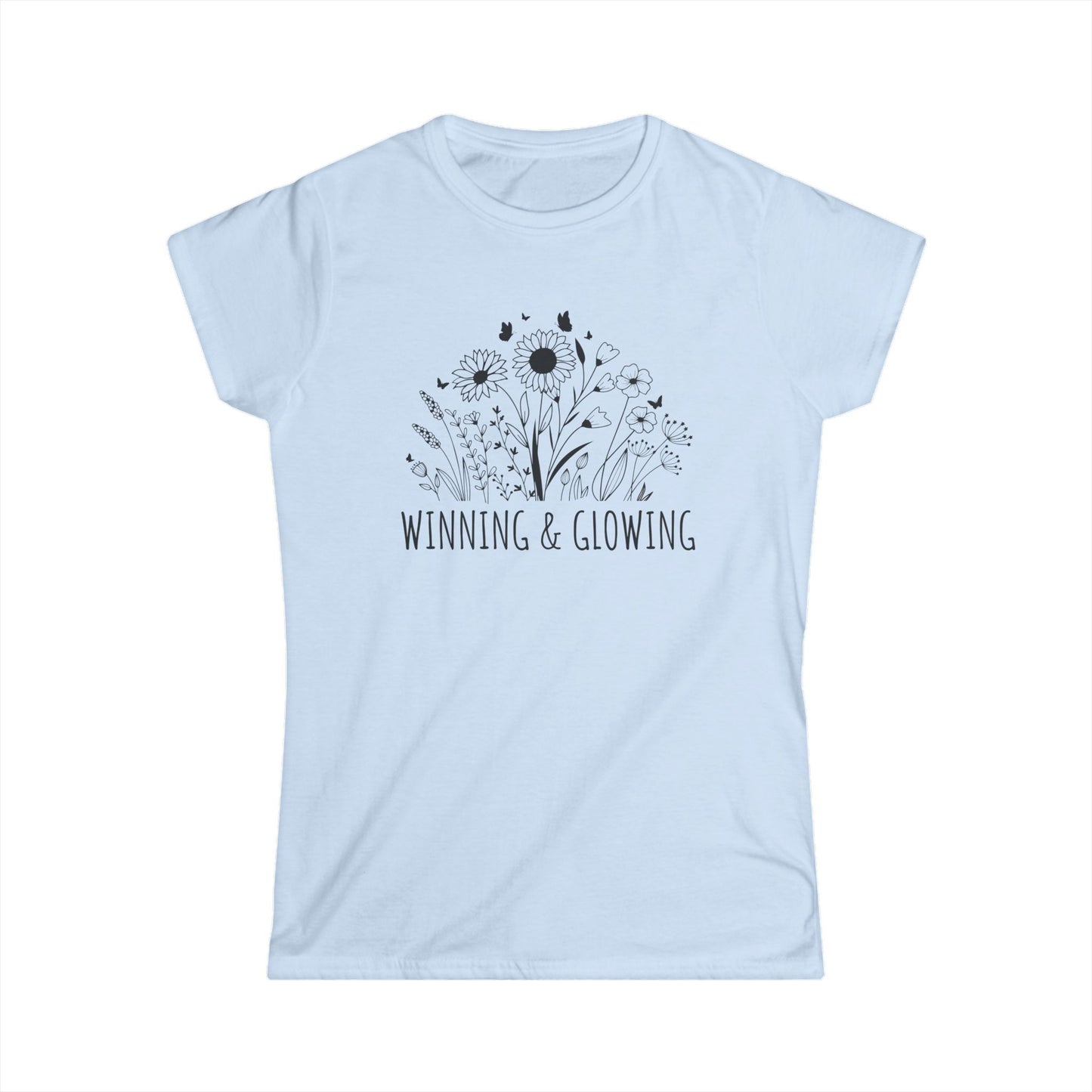 Winning & Glowing Women's Softstyle Tee