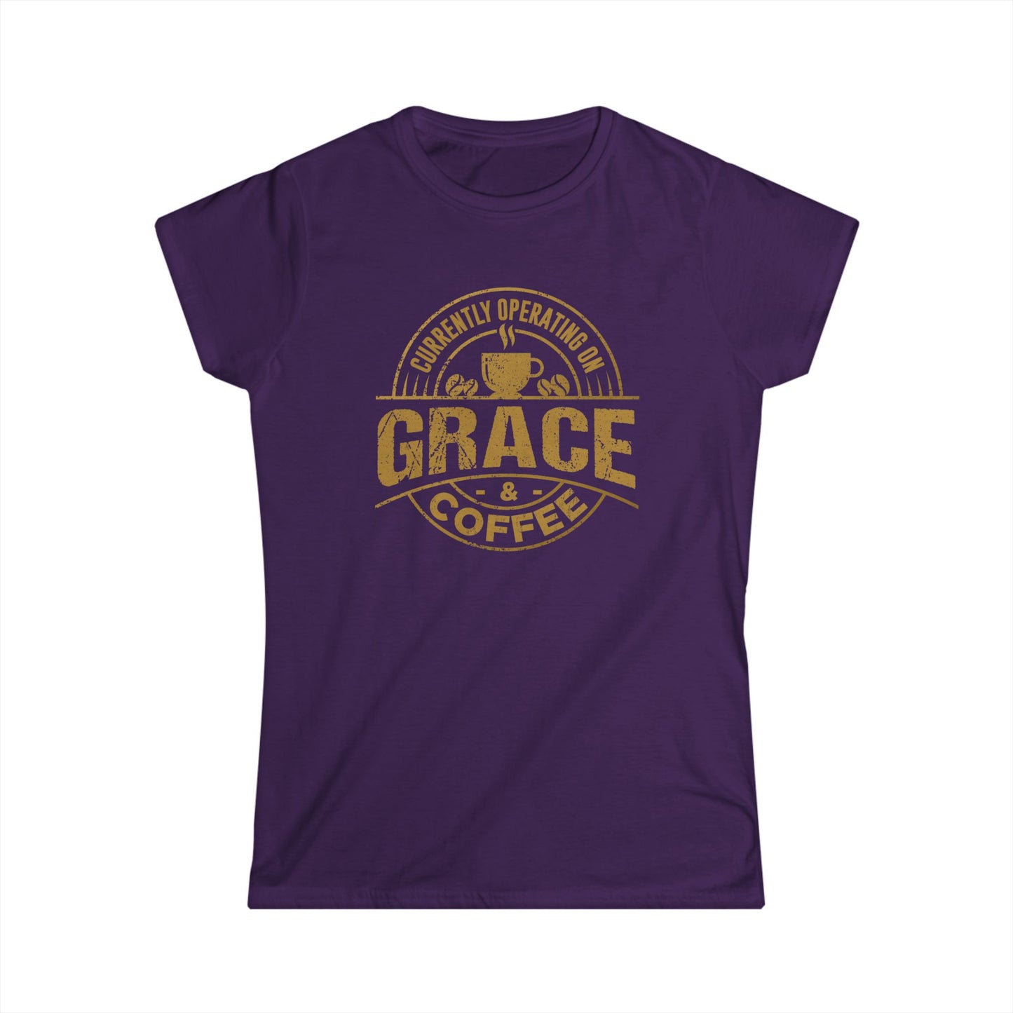 Grace & Coffee - Women's Softstyle Tee