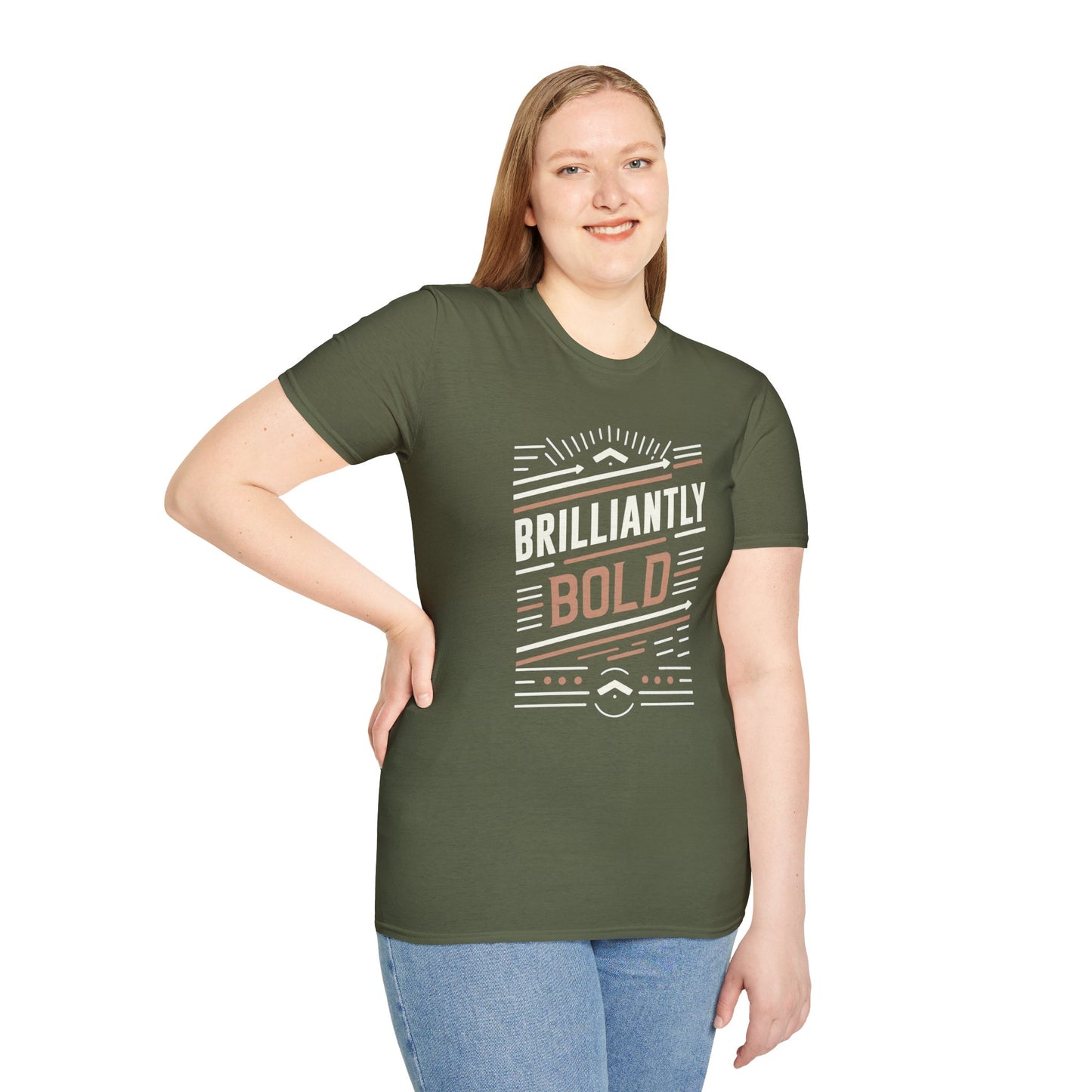 Bold Statement Unisex T-Shirt - Brilliantly Bold Design