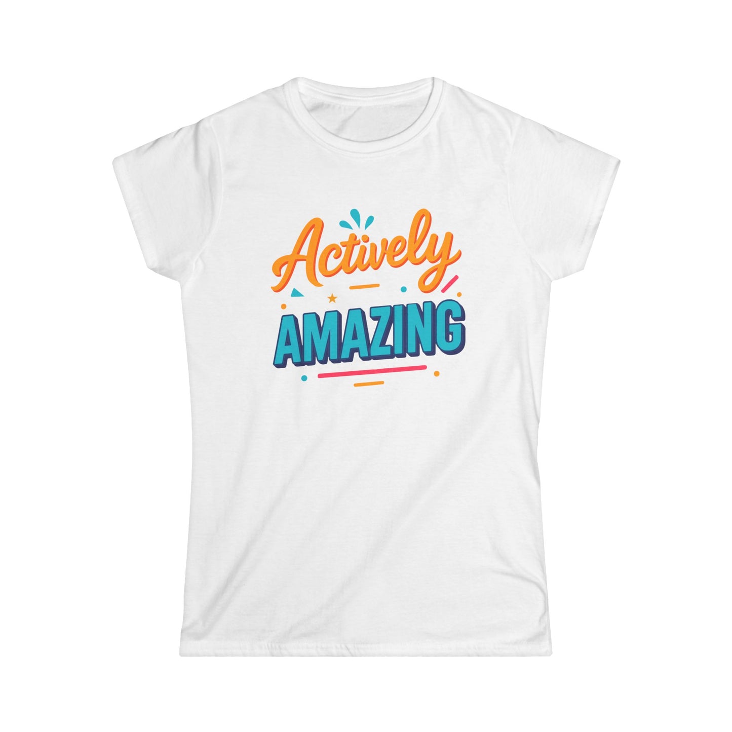 Actively Amazing Women's Softstyle Tee
