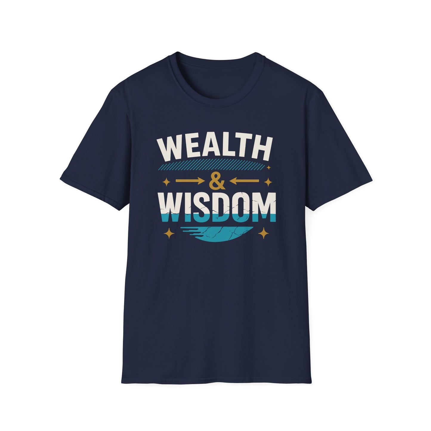 Wealth & Wisdom Unisex T-Shirt - Elevate Your Mindset and Embody Abundance