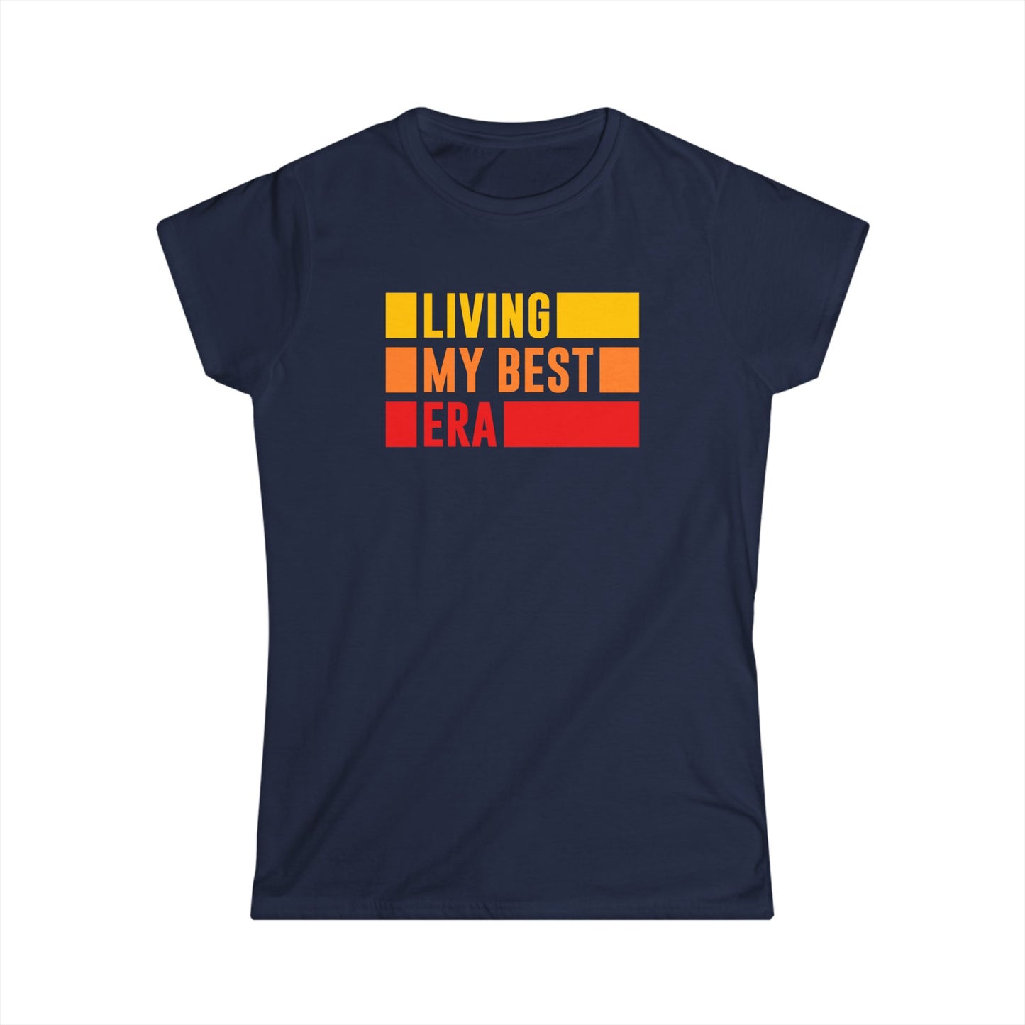 Living My Best Era Women's Softstyle Tee