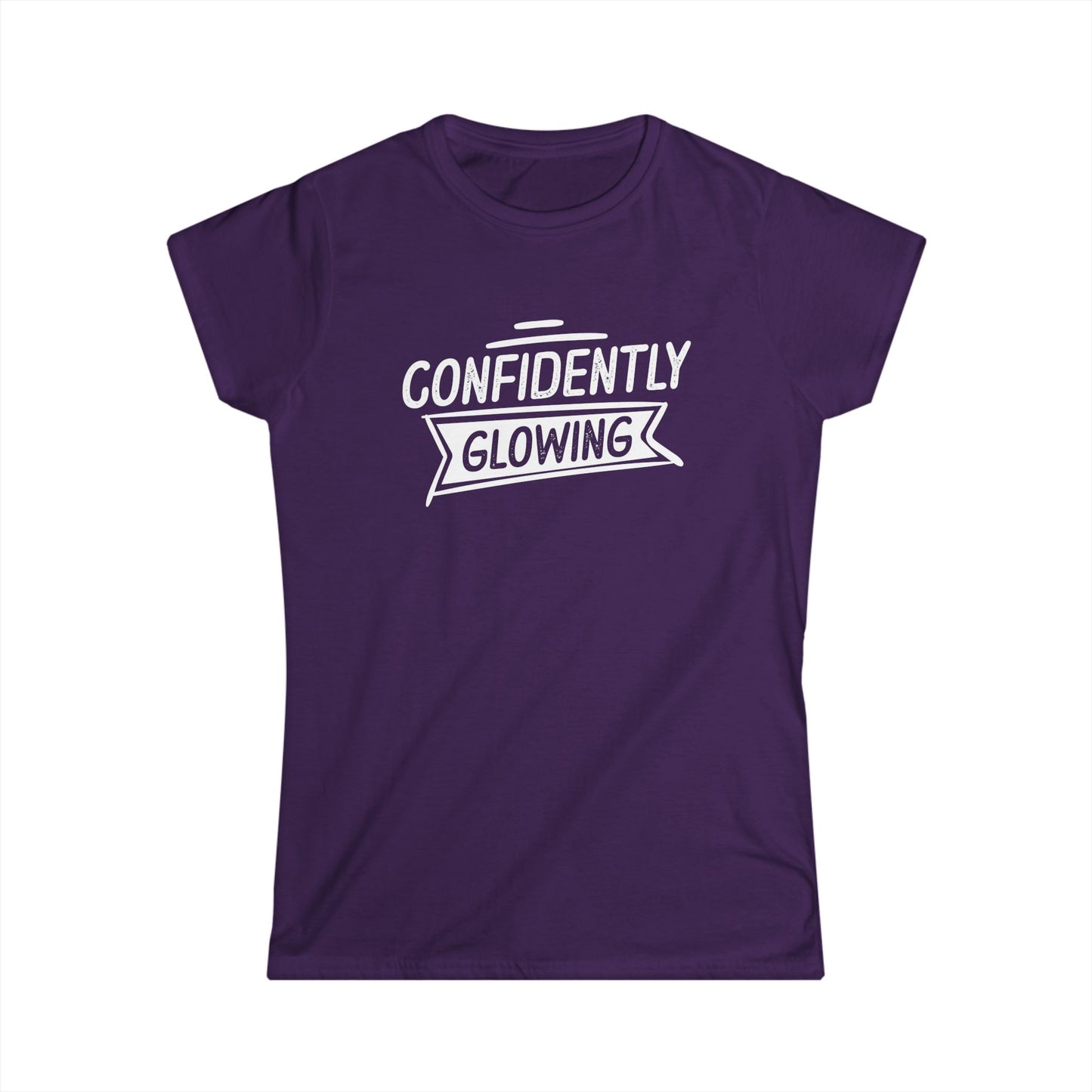 Confidently Glowing Women's Softstyle Tee