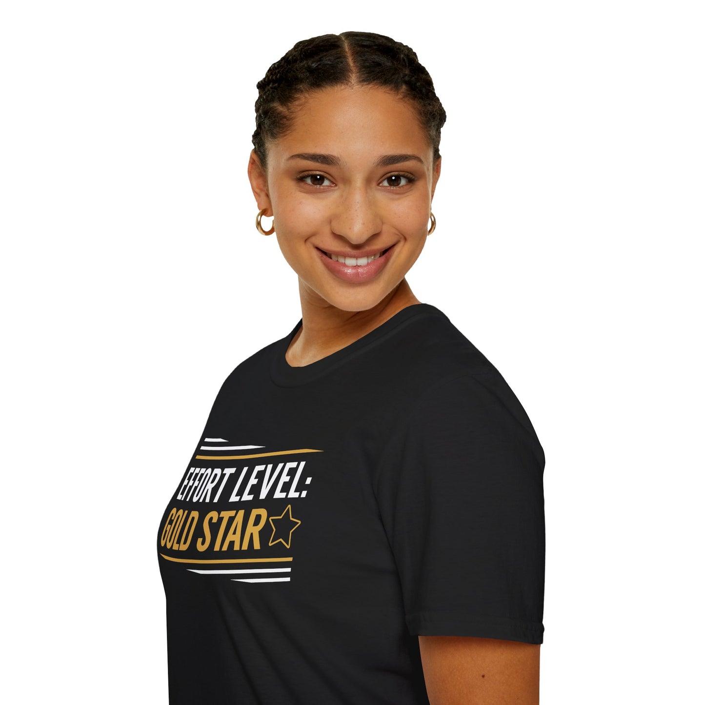 Effort Level Gold Star T-Shirt