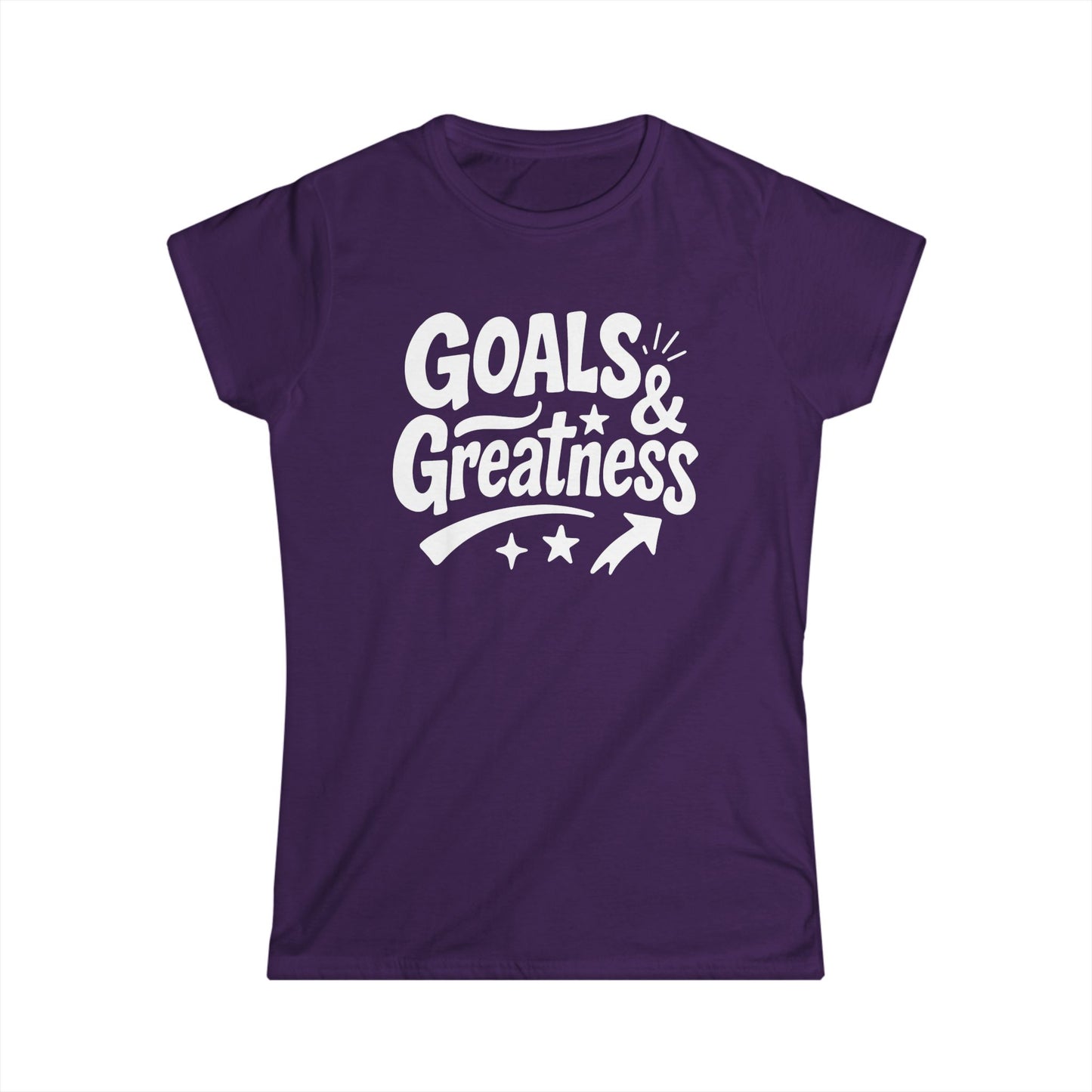 Goals & Greatness Women's Softstyle Tee