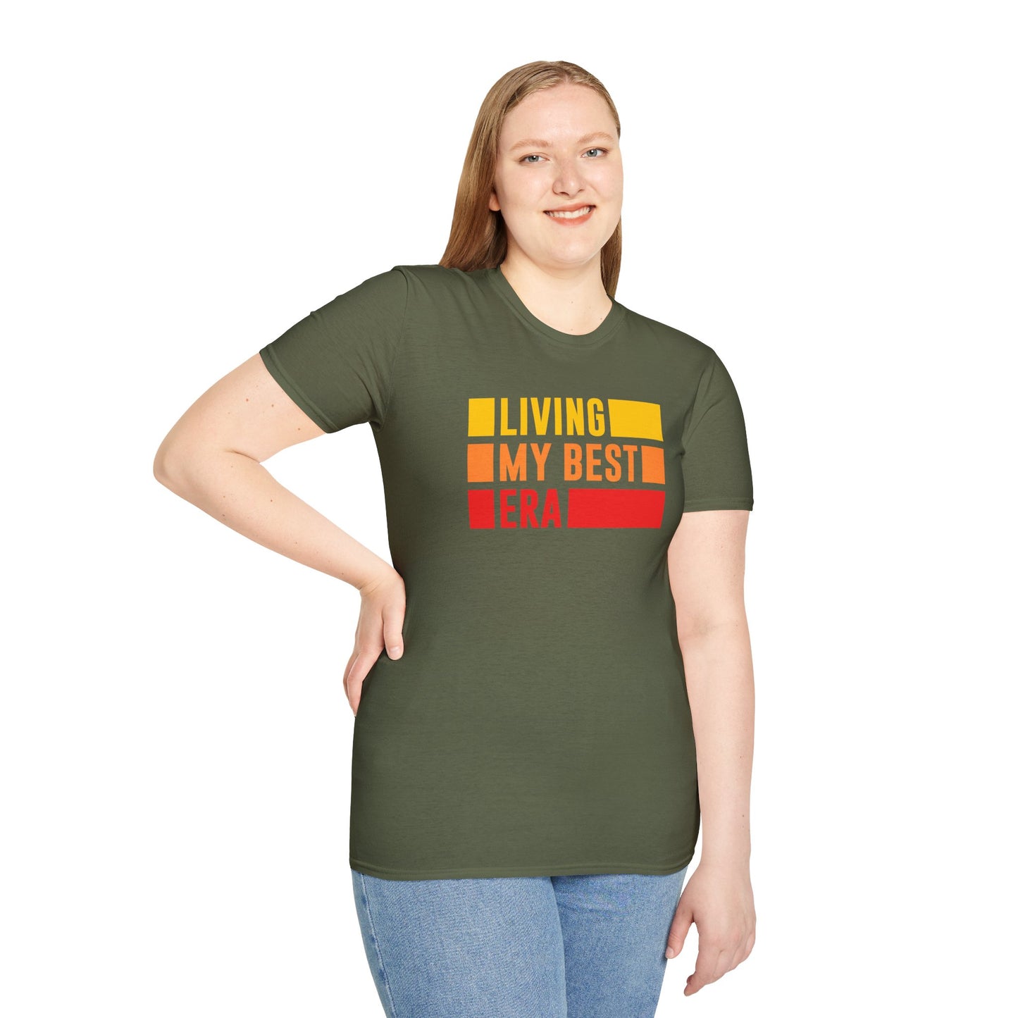 Living My Best Era T-Shirt – Trendy Affirmation Unisex Tee