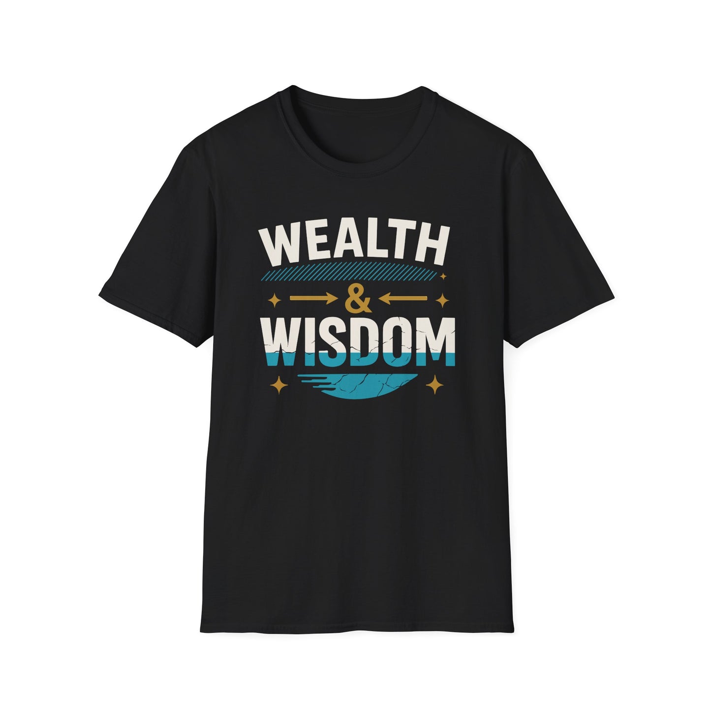 Wealth & Wisdom Unisex T-Shirt - Elevate Your Mindset and Embody Abundance