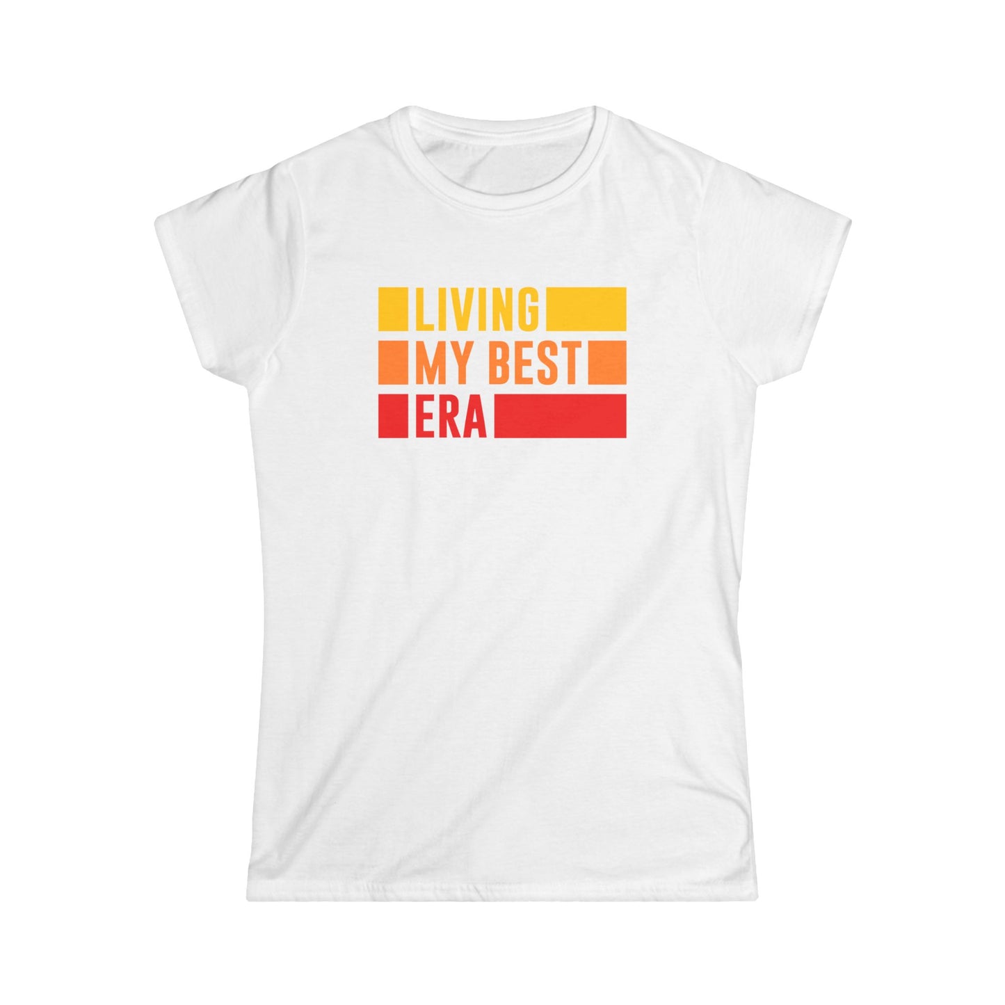 Living My Best Era Women's Softstyle Tee