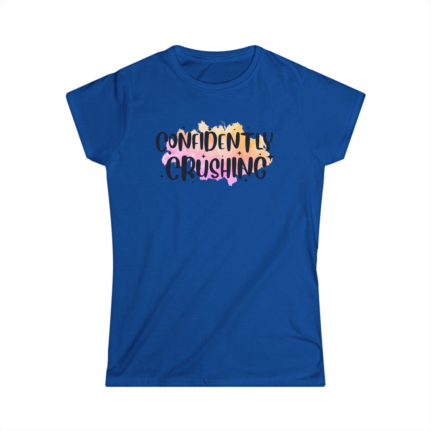 Confidently Crushing Women's Softstyle Tee