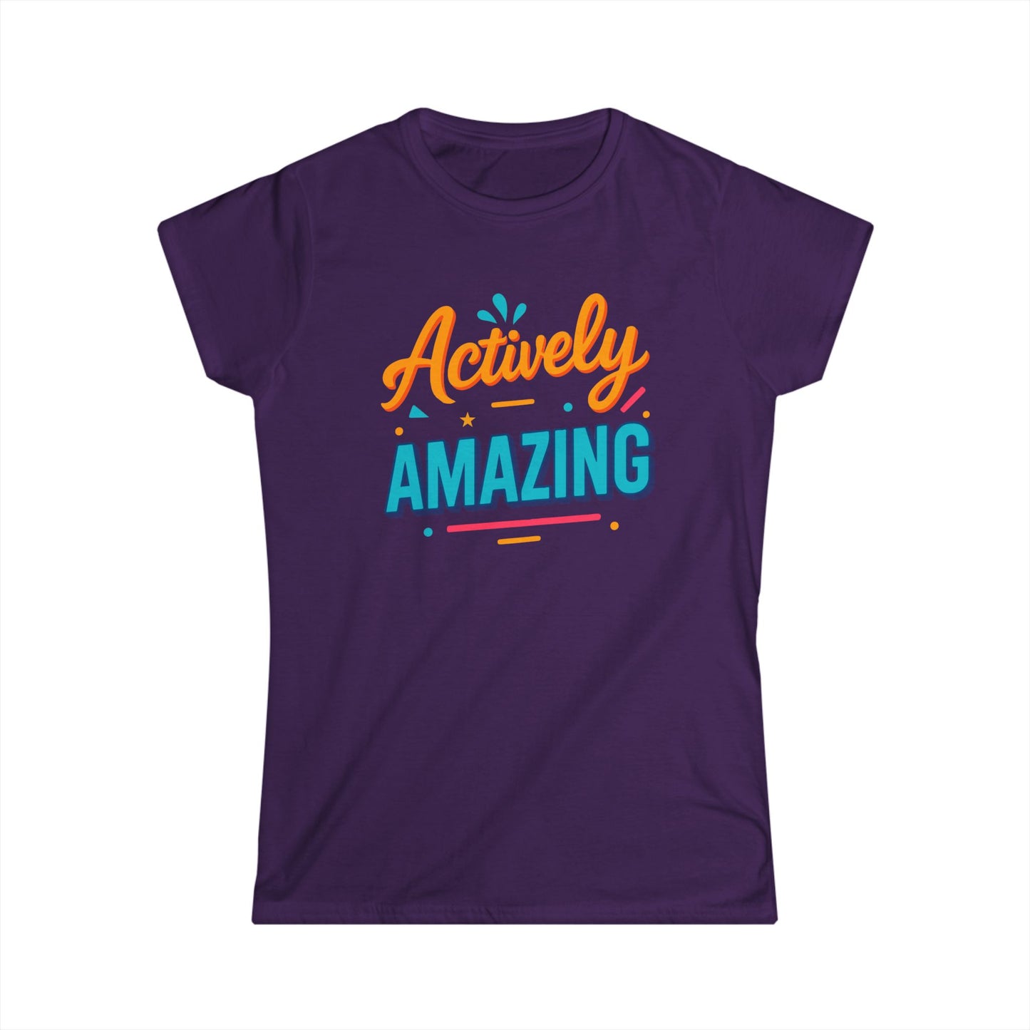 Actively Amazing Women's Softstyle Tee