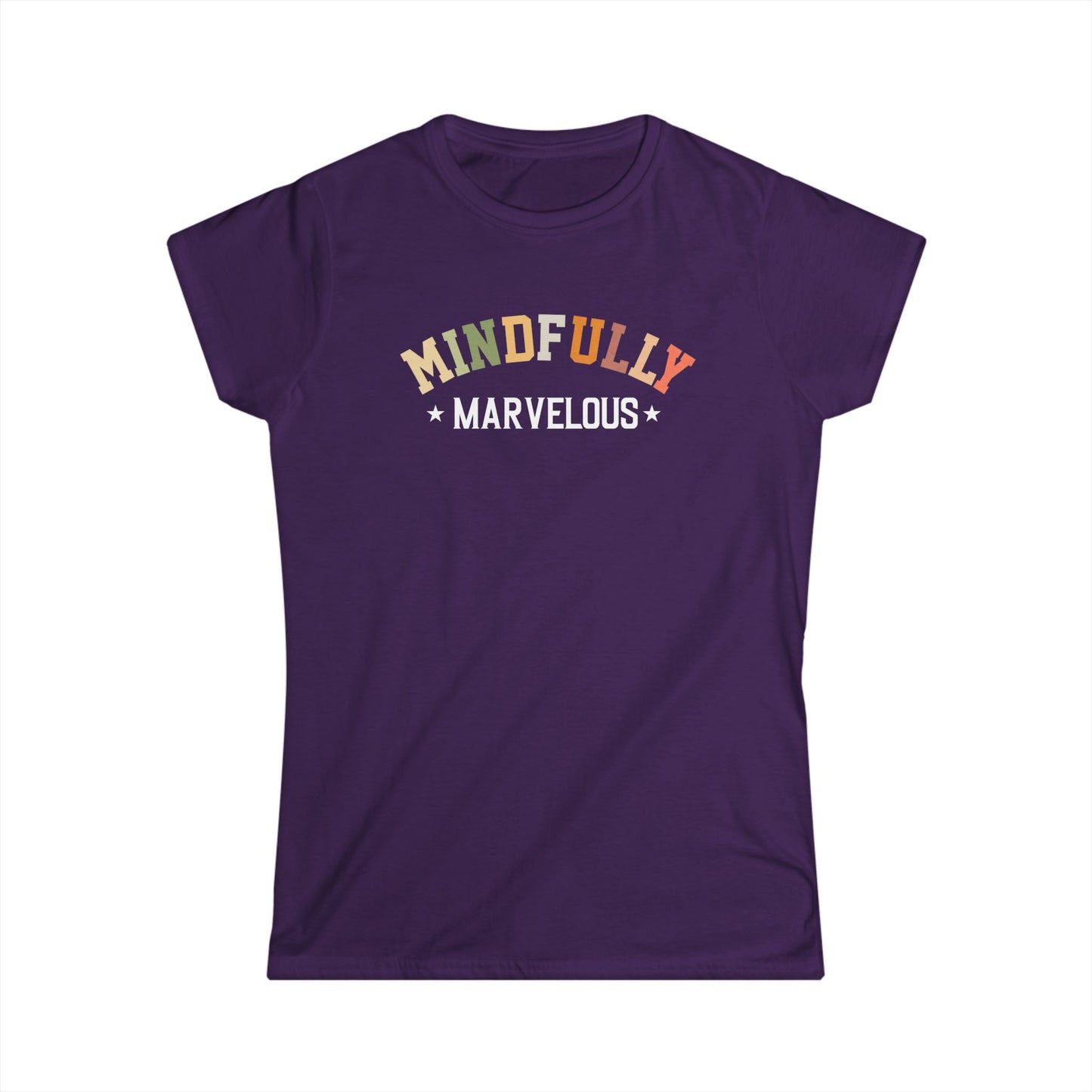 Mindfully Marvelous Women's Softstyle Tee