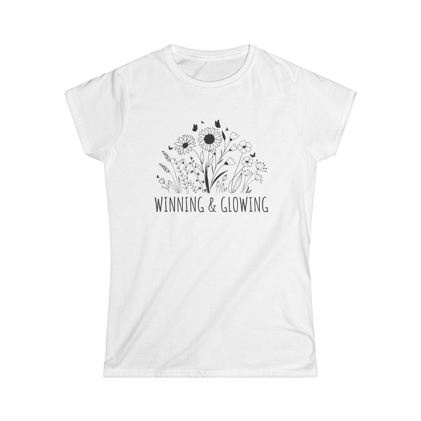 Winning & Glowing Women's Softstyle Tee