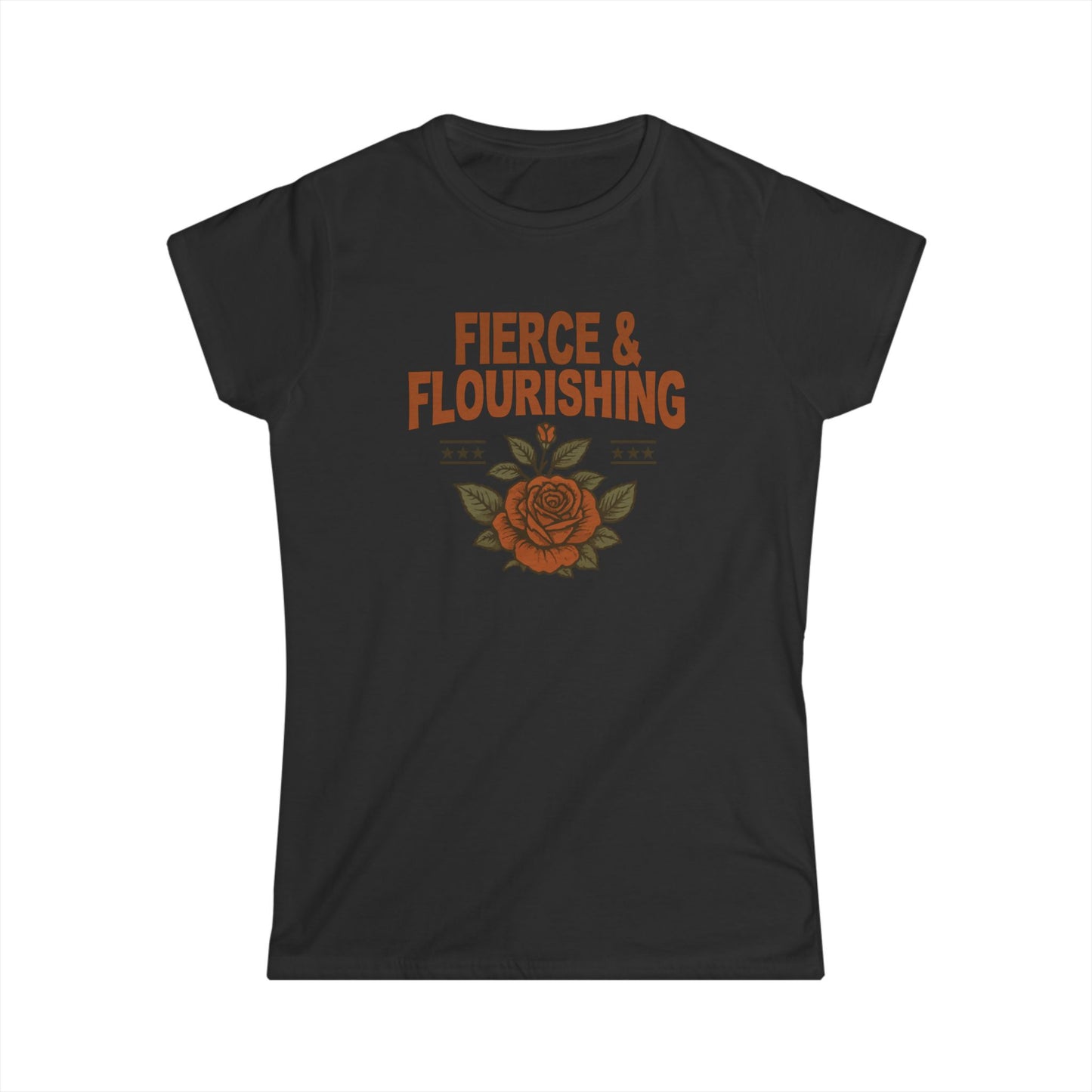 Fierce & Flourishing Women's Softstyle Tee