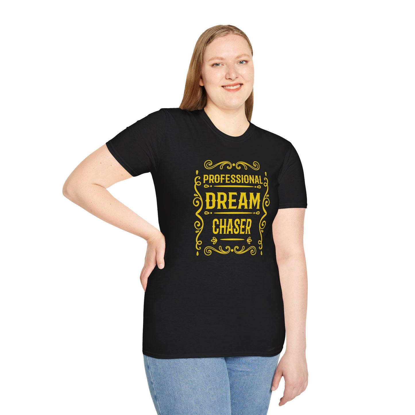 Professional Dream Chaser T-Shirt – Unisex Ambition Tee for Goal-Getters