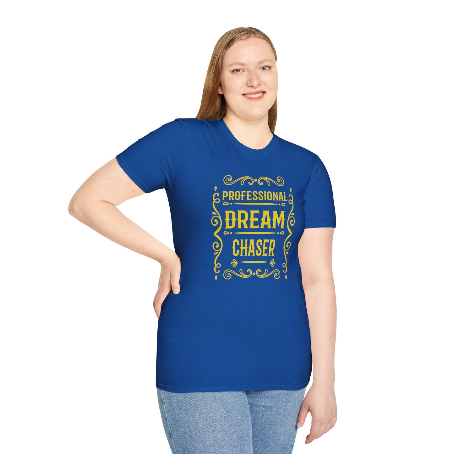 Professional Dream Chaser T-Shirt – Unisex Ambition Tee for Goal-Getters
