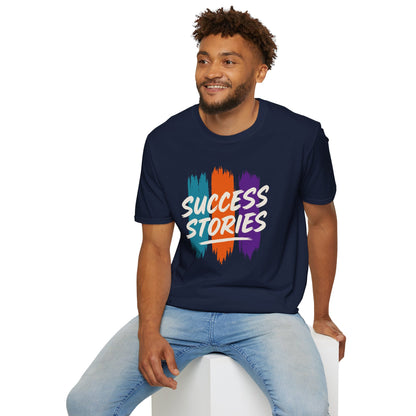 Success Stories T-Shirt – Motivational Unisex Tee for Goal-Getters