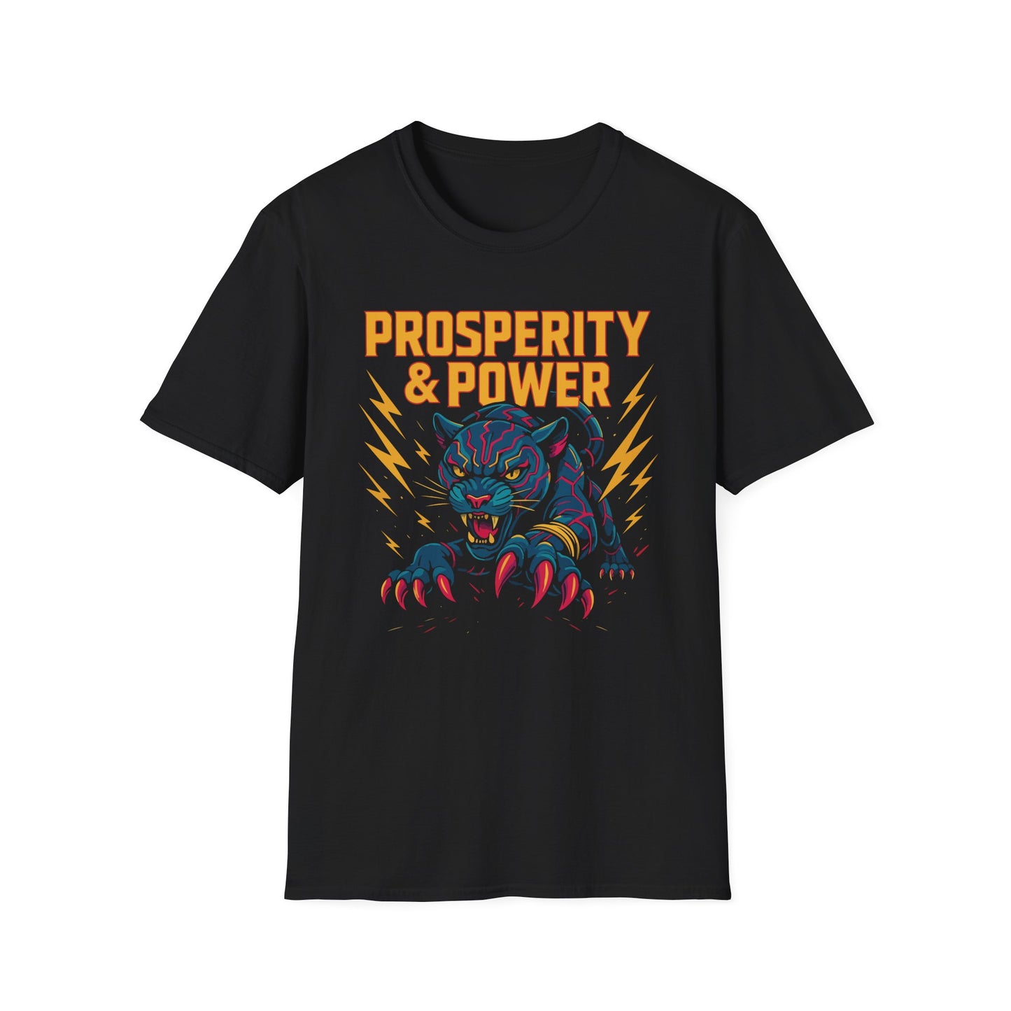 Prosperity & Power Unisex T-Shirt - Manifest Wealth & Walk in Strength
