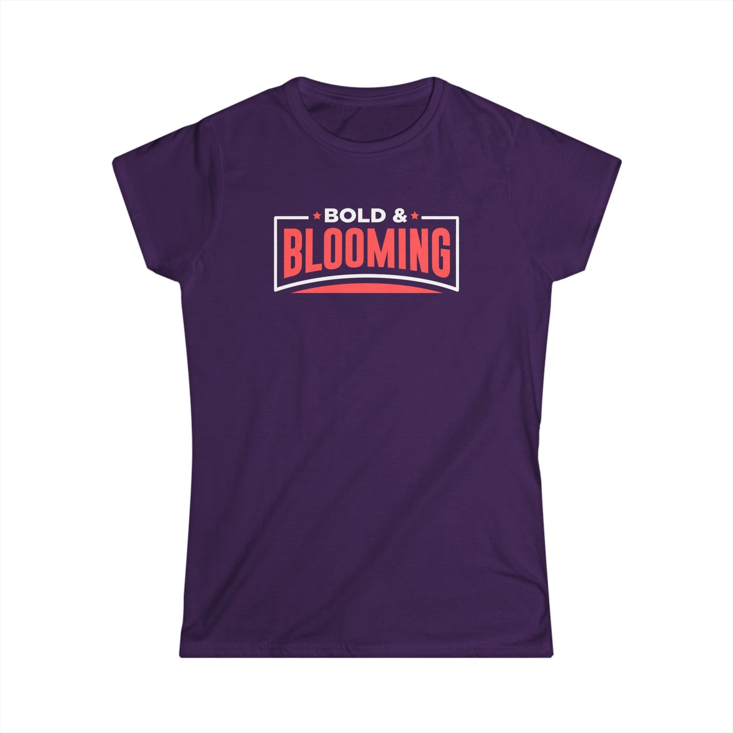 Bold & Blooming Women's Softstyle Tee