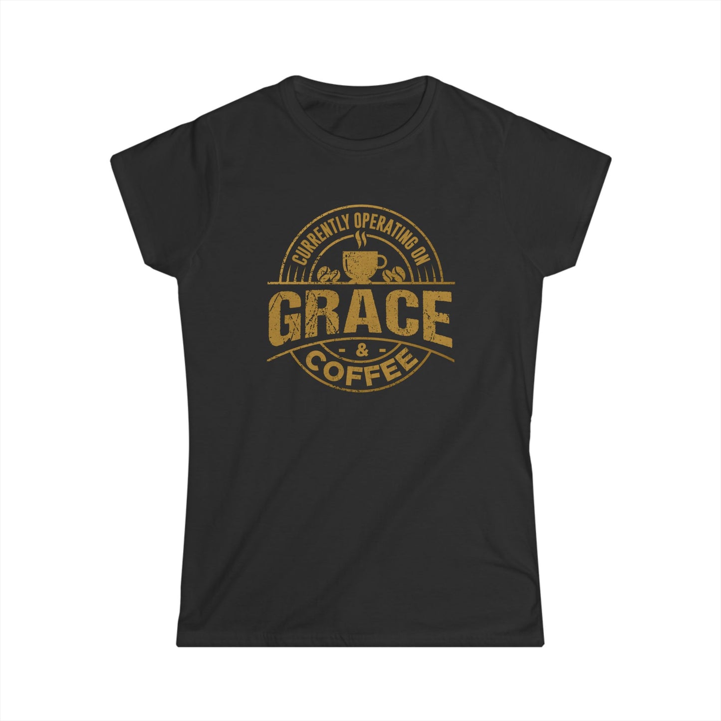 Grace & Coffee - Women's Softstyle Tee