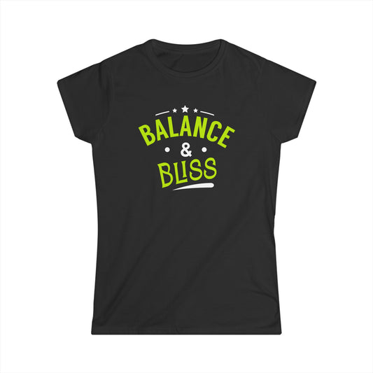 Balance & Bliss Women's Softstyle Tee