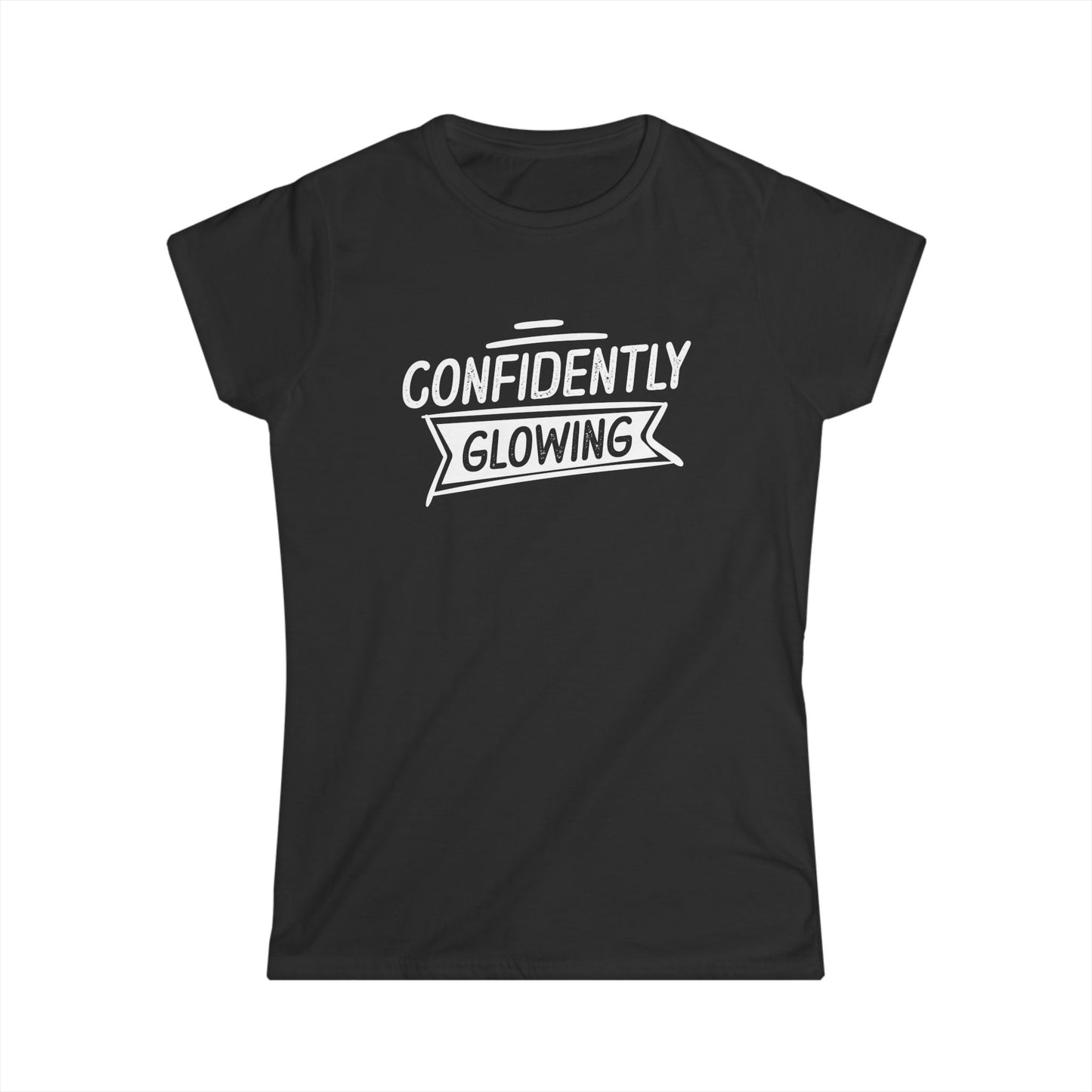 Confidently Glowing Women's Softstyle Tee
