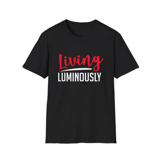 Luminous Tee - Living Luminously Softstyle T-Shirt for Mindful Living and Personal Growth