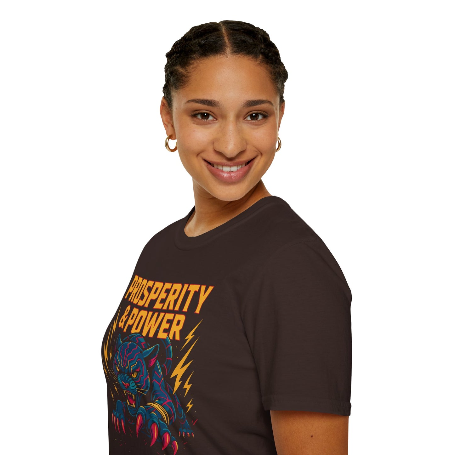 Prosperity & Power Unisex T-Shirt - Manifest Wealth & Walk in Strength