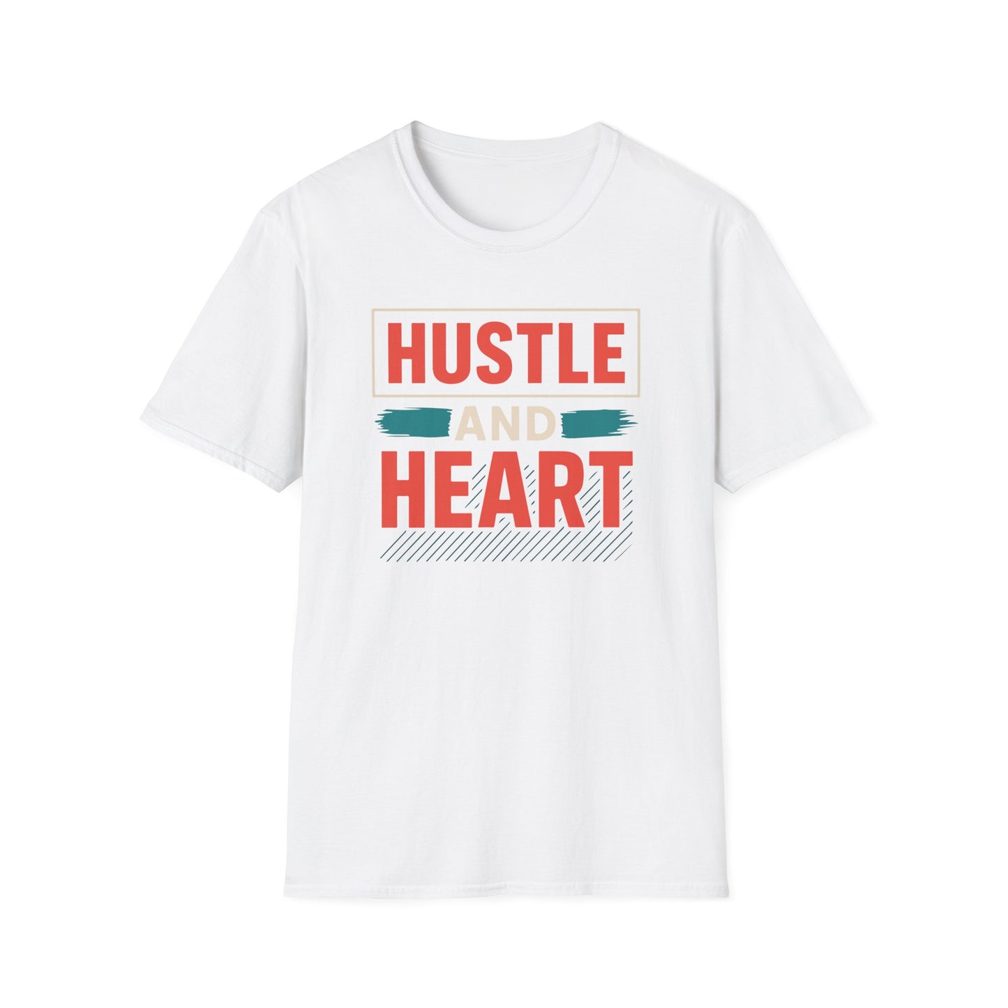 Hustle and Heart Unisex T-Shirt - Passion in Motion Design