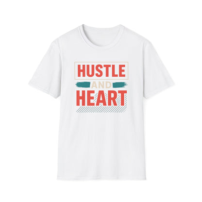 Hustle and Heart Unisex T-Shirt - Passion in Motion Design