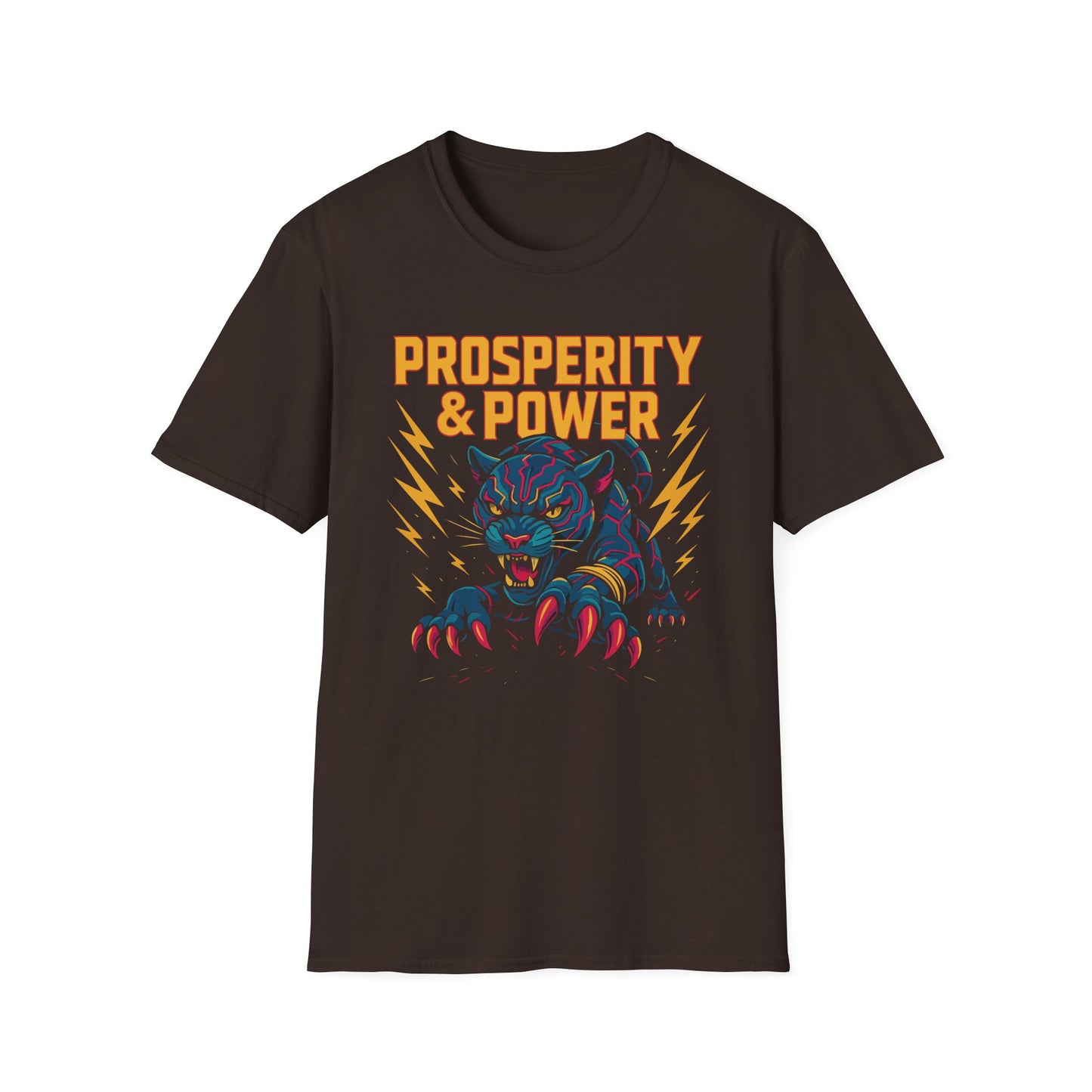Prosperity & Power Unisex T-Shirt - Manifest Wealth & Walk in Strength