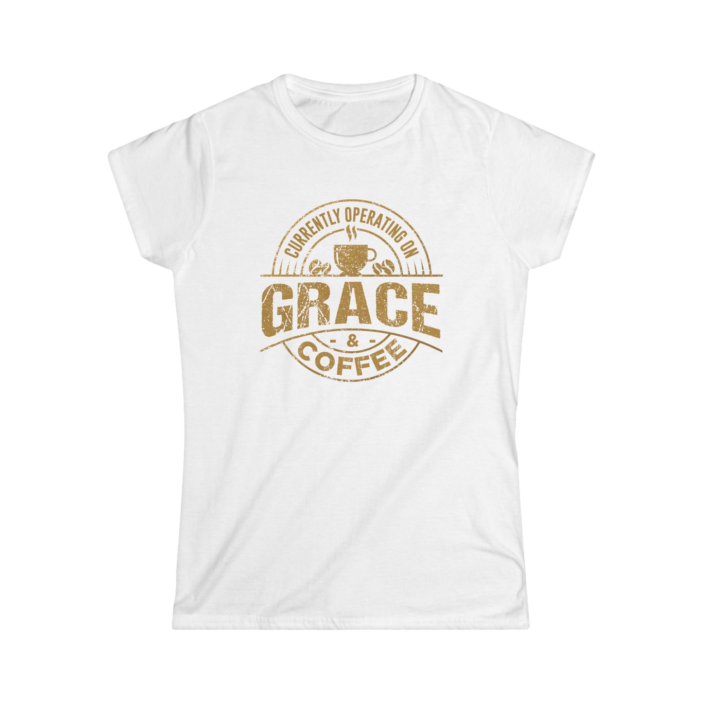 Grace & Coffee - Women's Softstyle Tee