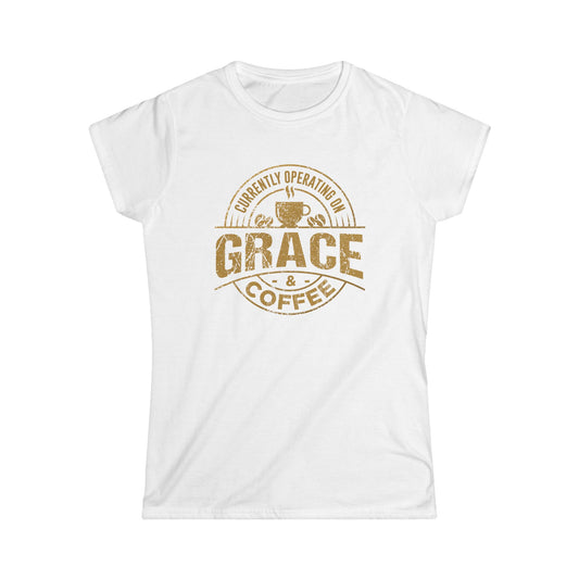Grace & Coffee - Women's Softstyle Tee
